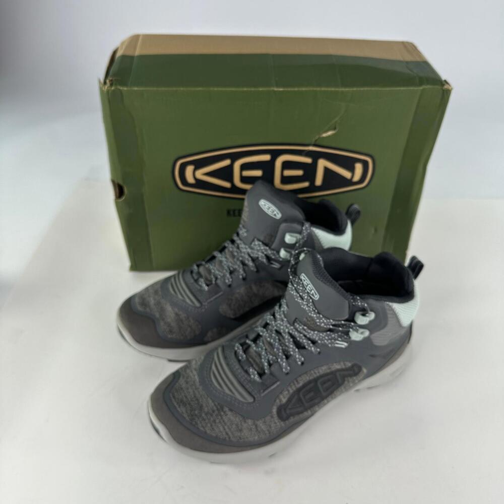 Terradora Flex Waterproof Mid Hiking Boot US 6.5 Magnet Cloud Blue Mid Shoes - Picture 12 of 13